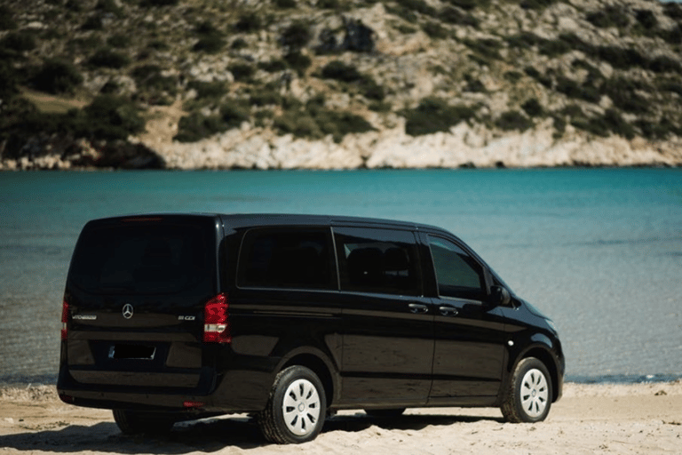 Privat förare &amp; Chauffeur Service på Kreta från EloundaVIP-minibuss med 15 platser