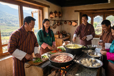 Bhutan: 3-Day Cooking Tour with Market Visits & Meals