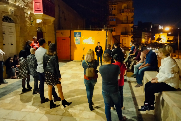 Valletta bei Dunkelheit: Geistertour und Crime Tour