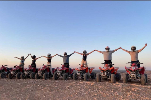 From Marrakech: Quad Biking&amp; Pool &amp; Lunch in Agafay DesertDesert Thrills: Quad Bike, Pool &amp; Lunch at Agafay