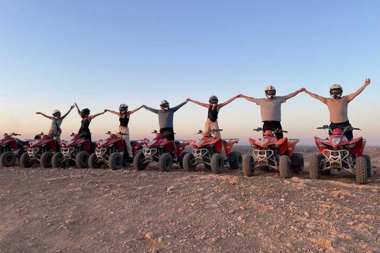 From Marrakech: Quad Biking&amp; Pool &amp; Lunch in Agafay DesertDesert Thrills: Quad Bike, Pool &amp; Lunch at Agafay