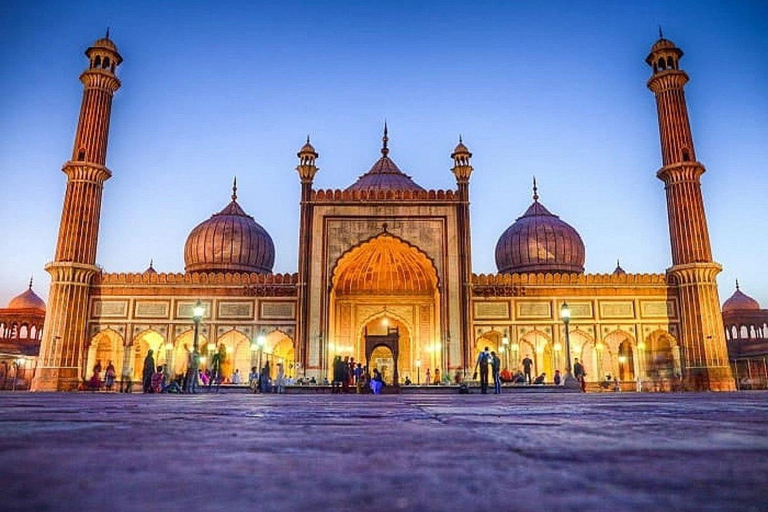 Delhi: Old Delhi Night Walk, Street Food & Rickshaw Ride Delhi: Old Delhi Night Walk, Street Food & Rickshaw Ride