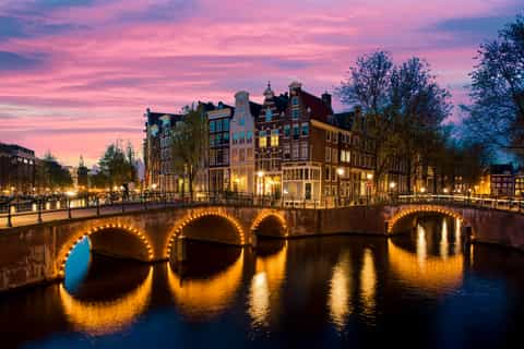 Amsterdã: Cruzeiro Noturno pelos Canais