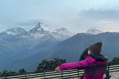 De Pokhara: Caminhada guiada de 5 dias por Poon Hill, Mulde Hill e Dobato