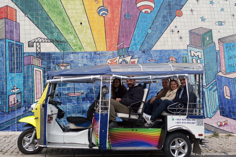 Visite d'une demi-journée à Lisbonne en Tuk Tuk