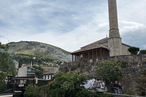 MOSTAR and Kravice WATERFALLS WITH ROYAL LUNCH from Orebic