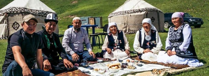 Séjour de deux jours en yourte et randonnée à cheval au Kirghizistan