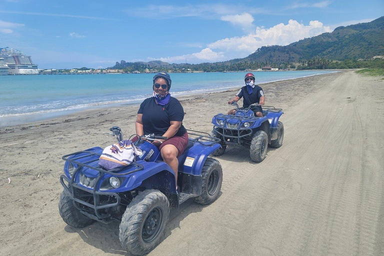 Private: Puerto Plata Countryside ATV & Beach Adventure
