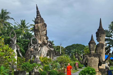 Buddha Park: Guided Tour and Lao Coffee Tasting Experience