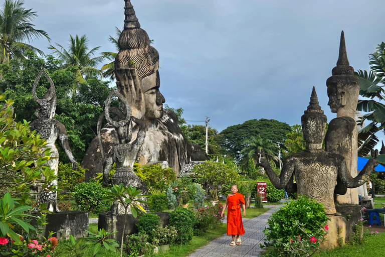 Buddha Park: Guided Tour and Lao Coffee Tasting Experience