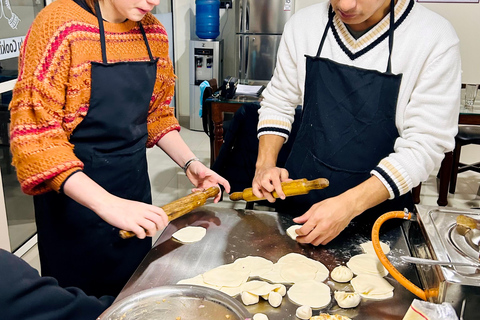 Momo maken en kookles in Kathmandu