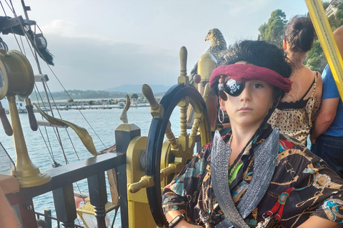 Corfu: Pirate Ship Coastal Cruise with City Views