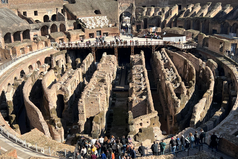Rome: Colosseum Arena Floor Guided Tour Up to 6 People
