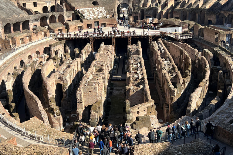 Rome: Colosseum Arena Floor Guided Tour Up to 6 People