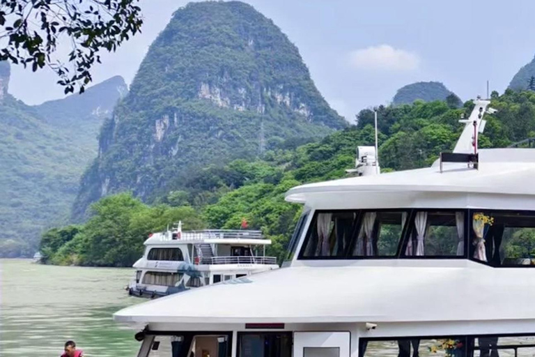 Guilin: Li River Cruise, Silver Cave, Rafting and Show Tour
