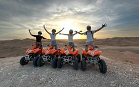 From Marrakech: ATV Quad Bike Tour in Agafay Desert