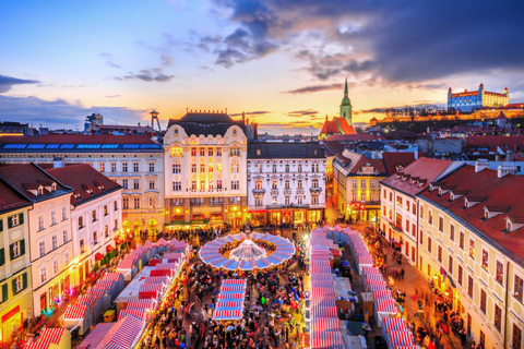 From Vienna: Bratislava Christmas Markets Guided Tour