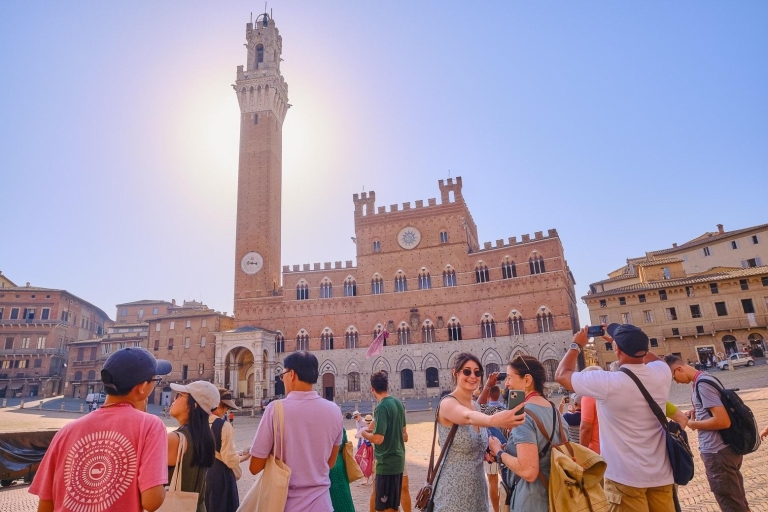 Z Florencji: Toskania podkreśla całodniową wycieczkęToskania Highlights Wycieczka po hiszpańsku bez katedry