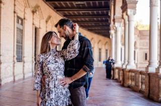 Sevilla: Professionelles Fotoshooting auf der Plaza de España