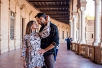 Séville, Photoshoot professionnel à la Plaza de España - Hizvo