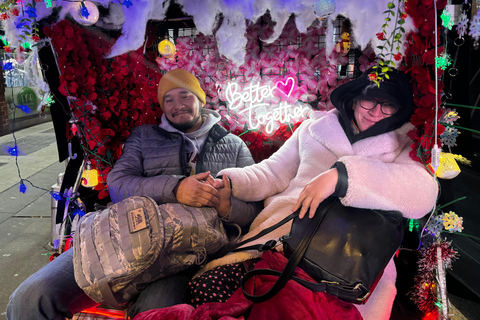 NYC: Magische stadslichten en stadsrondleiding door BroadwayNYC: Magische stadsverlichting en Broadway-stadsrondleiding per riksja