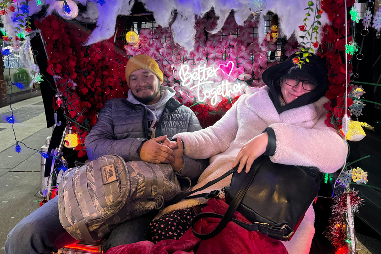 NYC: Magische stadslichten en stadsrondleiding door BroadwayNYC: Magische stadsverlichting en Broadway-stadsrondleiding per riksja