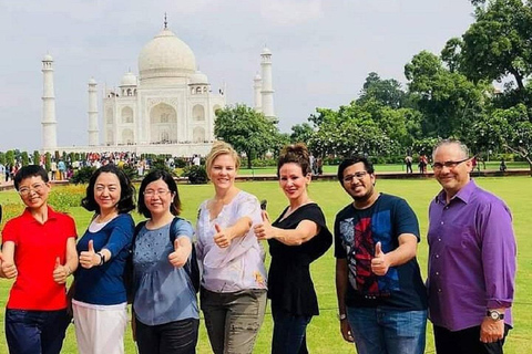 Same Day Agra/Taj Mahal Tour from Delhi : All Inclusive From Delhi: Private Tour with Car, Driver, and Guide Only