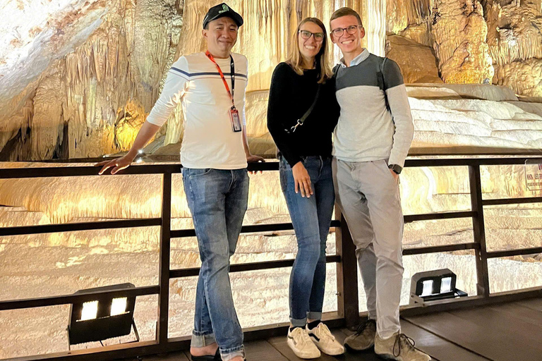 Phong Nha: Zipline Dark Cave & Paradise Cave Exploration Option 4: Full Adventure Experience - Drop-off in Hue