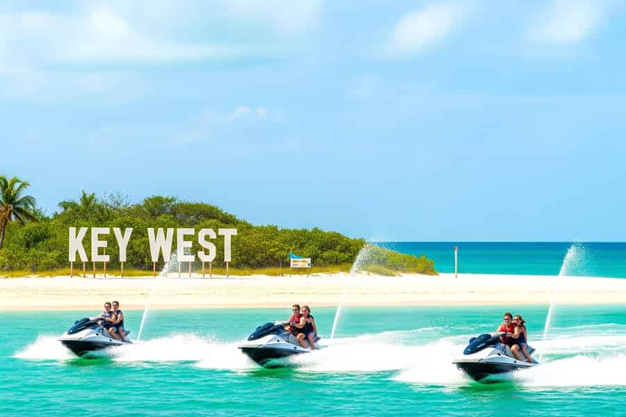 Von Miami aus: Jet Ski & Freizeit Tagesausflug in Key West. Foto: GetYourGuide