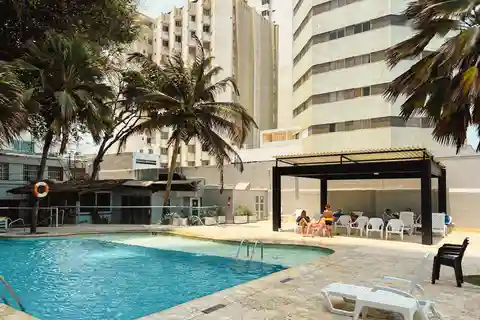 Cartagena: Pool day at Hotel Playa Club in front of the sea in Bocagrande
