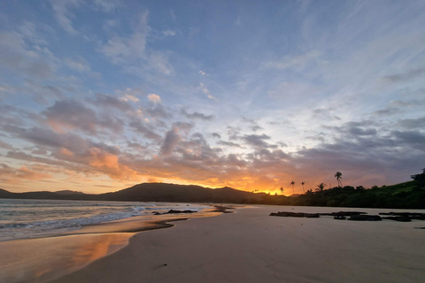 El Nido: Nacpan Beach and Bulalacao Waterfalls Tour