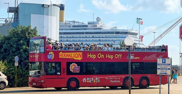 Heraklion Hop-On Hop-Off Bus Tour & Knossos Palace Entry