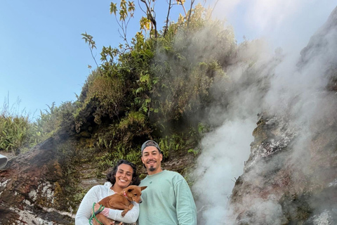 FROM UBUD: Mount Batur Trekking All Inclusive Tour Mount Batur Natural Hot Spring Entrance Ticket