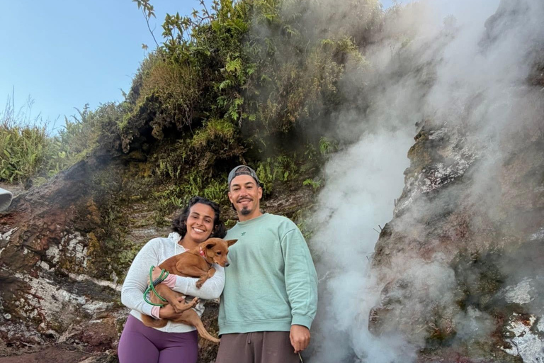 FROM UBUD: Mount Batur Trekking All Inclusive Tour Mount Batur Natural Hot Spring Entrance Ticket