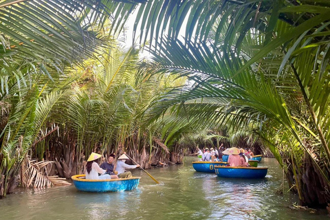 Hoi An: Bay Mau Eco Cooking Class w Market &Basket Boat trip