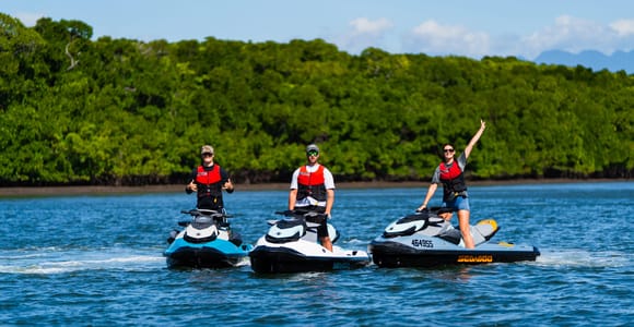 1 Hour Cairns Jetski tour (no license required)
