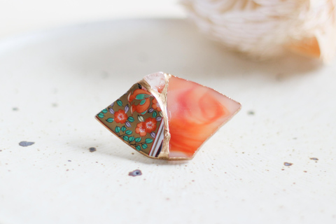 Kyoto: Kintsugi Jewelry Workshop with Natural Stones