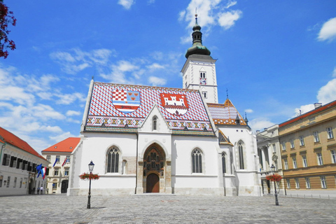 Zagreb - en grupp Vandring i grupp i Zagreb (linbana ingår)