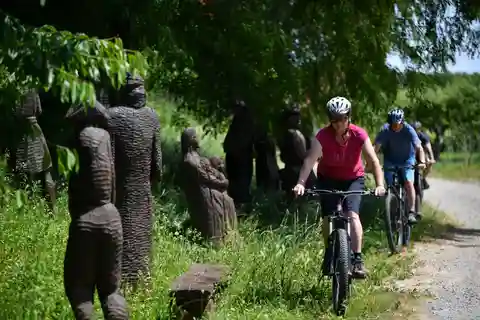 Marija Bistrica: Bicicletas eléctricas a las bodegas de la ciudad de Zlatar