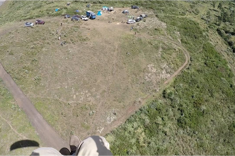 Sky Camp Kijabe, Rift Valley. skärmflygning