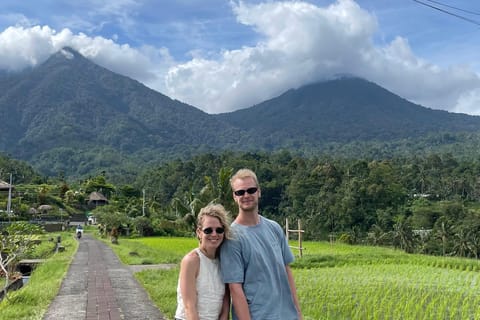 Bali: Leke Leke Waterfall & Jatiluwih Fresh Air Tour