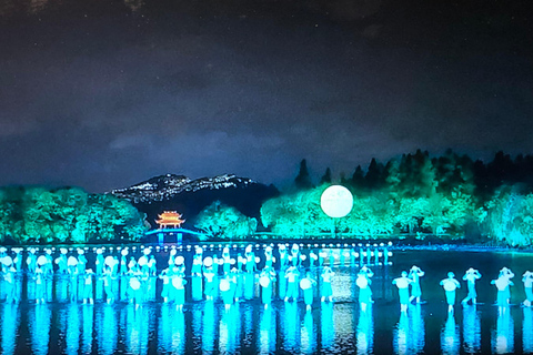 Hangzhou: Private Shopping & Impression West Lake Show Tour