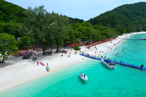 Phuket: Passeio de barco privado para a Ilha Coral e Koh BonOpção 1: Tour particular para a Ilha Coral