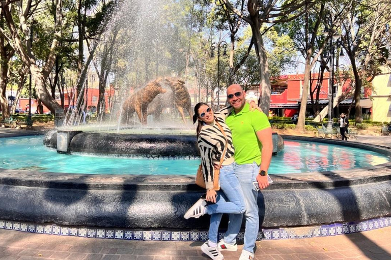 Musique et tequila à Xochimilco, visite de Coyoacán et CUMusique et Tequila à Xochimilco visite Coyoacán et CU