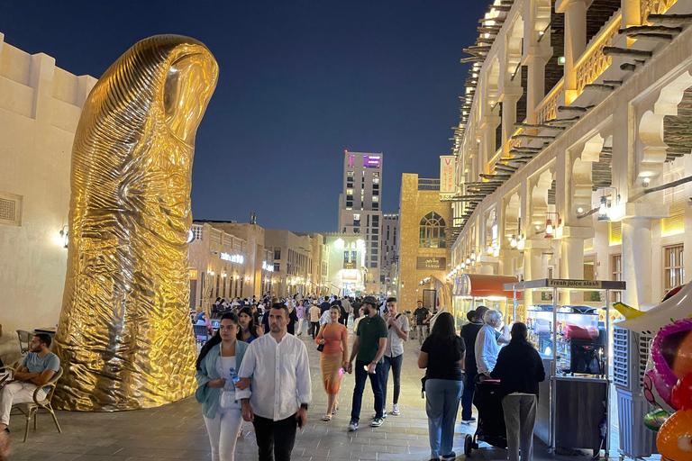 Souk Waqif: Führung mit authentischer arabischer LebensmittelverkostungSchnelle 2-stündige Stadtrundfahrt durch Doha: Souk Waqif, Katara, Pearl Island