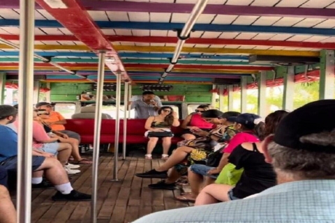 Cartagena: Wycieczka po mieście typowym kolumbijskim autobusem ChivaCityTour w typowym autobusie - tradycyjna wycieczka po Cartagenie!