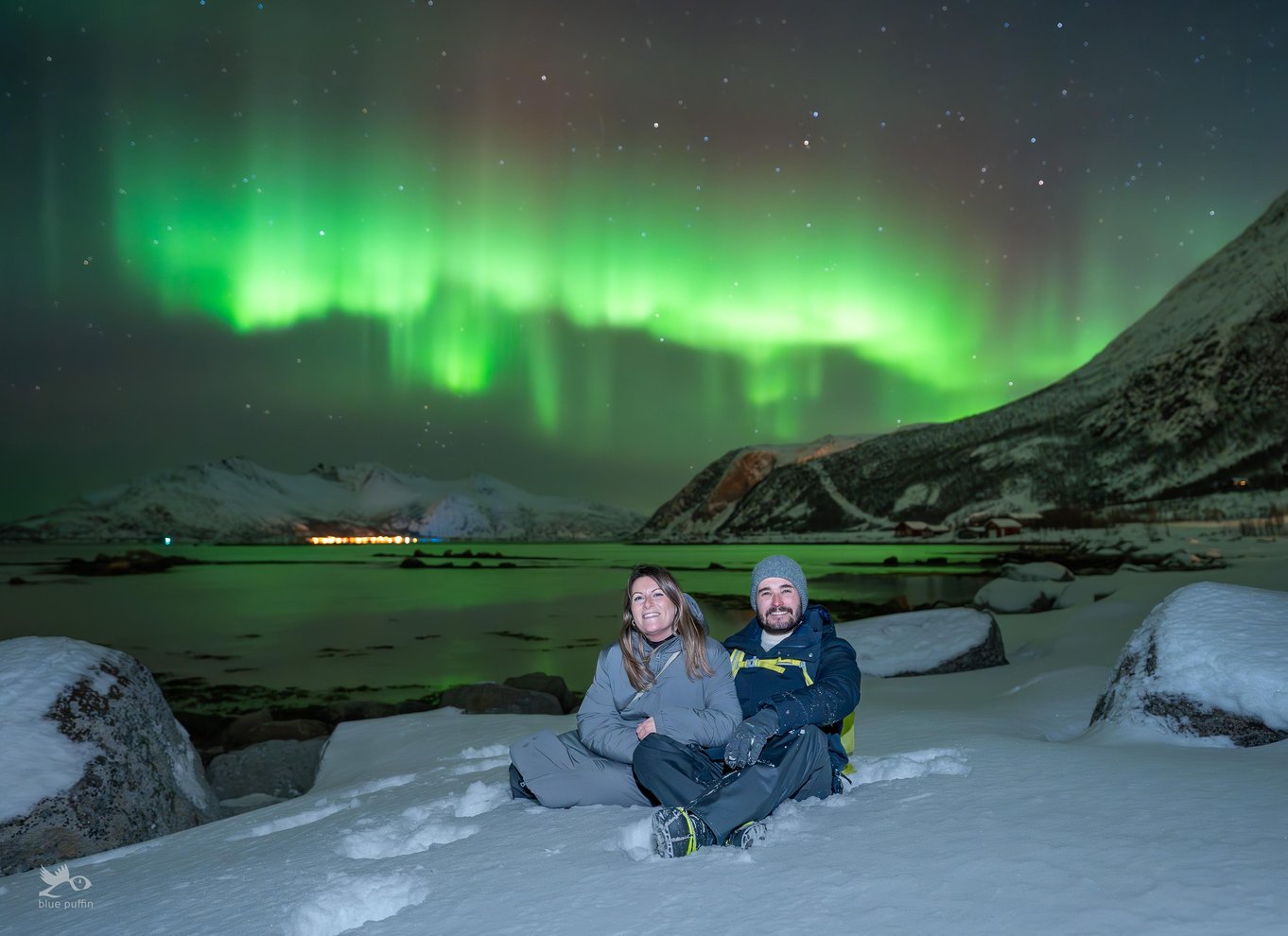Tromsø: Nordlys i minibus med gratis fotos og et varmt måltid