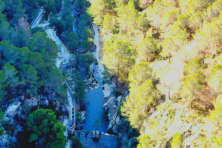 Von Alicante aus: Besuch der Algar-Wasserfälle mit Transfer