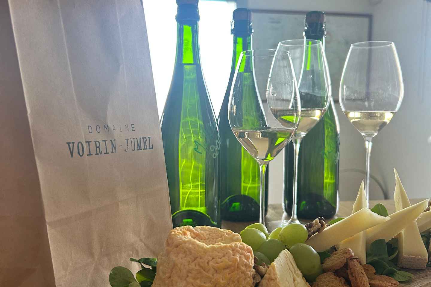 Cramant: OP3 3 Vintages and cheeses