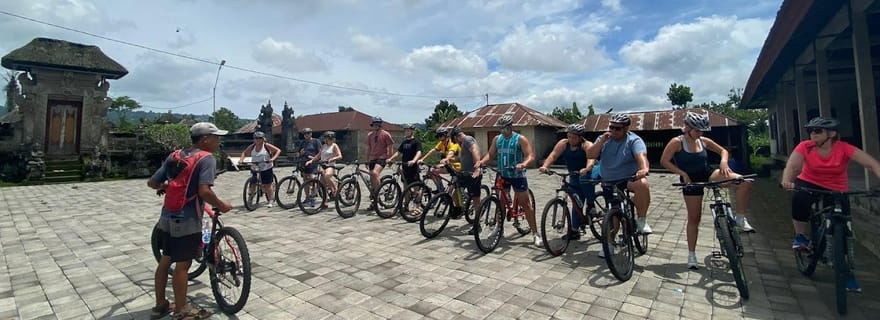 Bali : campagne, temple, rizière, volcan avec déjeuner